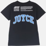 Μπλούζα μακό αγόρι "Kidswear industries" μαύρη (Μαύρο)