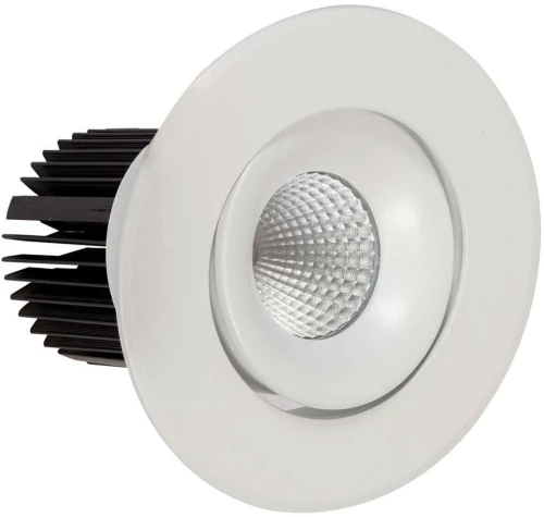 Σποτ Χωνευτό VK/04291/W/C Φ14,2cm Led 2400Lm 24W 4000K White VKLed Στρόγγυλο