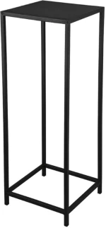 Τραπεζάκι Βοηθητικό Vera 2090202 31x31x80cm Black Mirrors & More