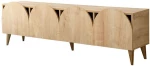 Έπιπλο Τηλεόρασης Mesta 552NOS2432 180x35x50cm Oak