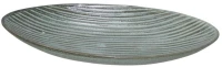 Διακοσμητική Πιατέλα Fylliana 003-123-066 26,5x14x4,2cm Ciel Κεραμικό