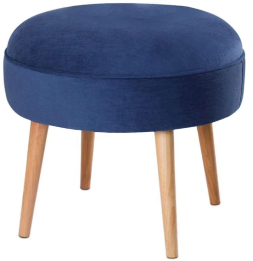 Σκαμπό Romley 209FLF1407 Φ52x44cm Blue