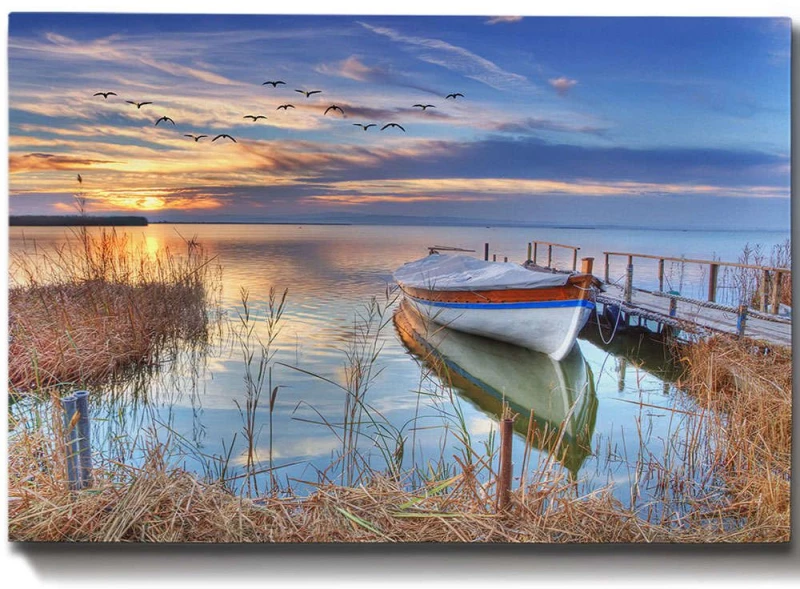 Πίνακας Καμβάς 529TCR1491 100x70cm Multi Wallity Οριζόντιοι Ξύλο,Καμβάς