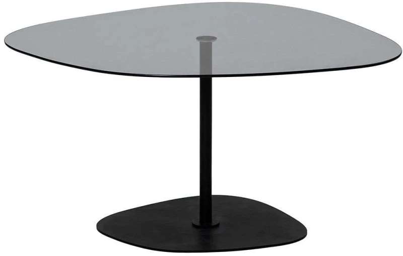 Τραπέζι Σαλονιού Soho 552NOS2379 85x67x40cm Dark Grey-Black
