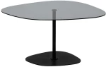 Τραπέζι Σαλονιού Soho 552NOS2379 85x67x40cm Dark Grey-Black