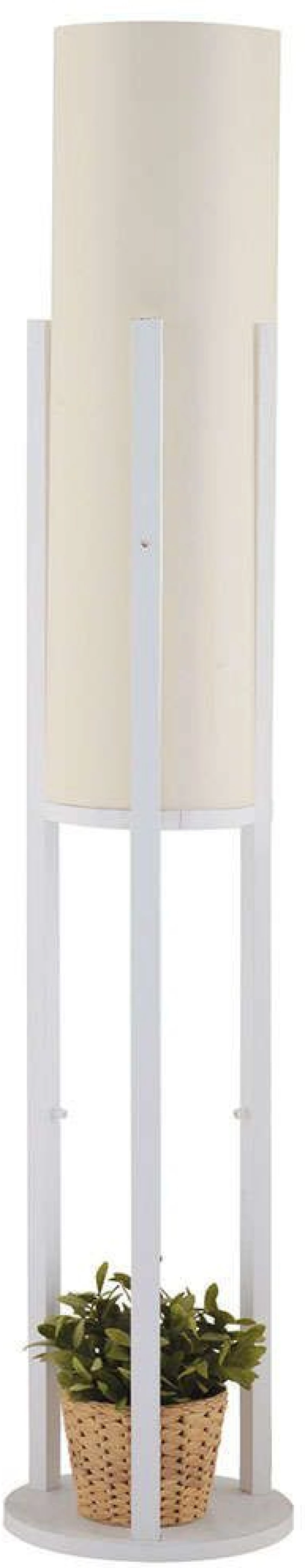 Φωτιστικό Δαπέδου Circle Dor 390FLH2283 25x134cm E27 60W White Opviq
