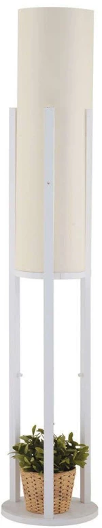 Φωτιστικό Δαπέδου Circle Dor 390FLH2283 25x134cm E27 60W White Opviq