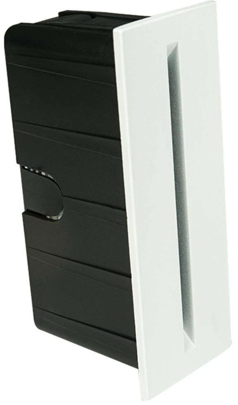 Φωτιστικό Τοίχου Χωνευτό E322 5x6x13,5cm Led 92lm 3W 3000K White