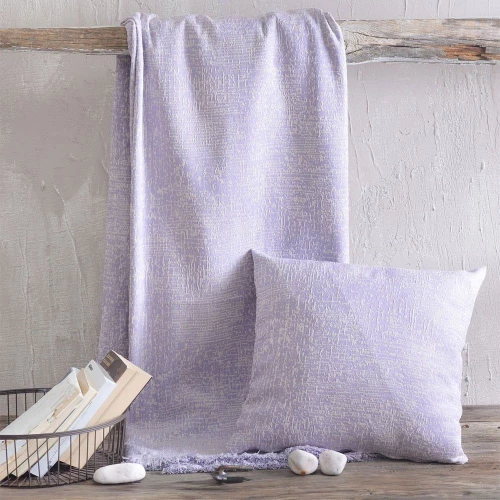 Ριχτάρι Canda Lila Ρυθμός Πολυθρόνα 160x180cm Βαμβάκι-Πολυέστερ