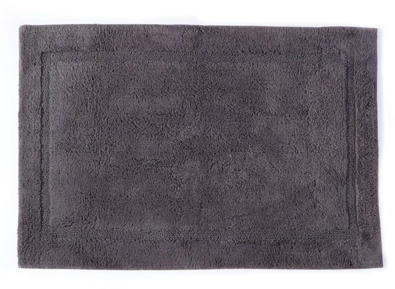 Ταπέτο Μπάνιου New Aegean Anthracite Nef-Nef 70X120 100% Βαμβάκι