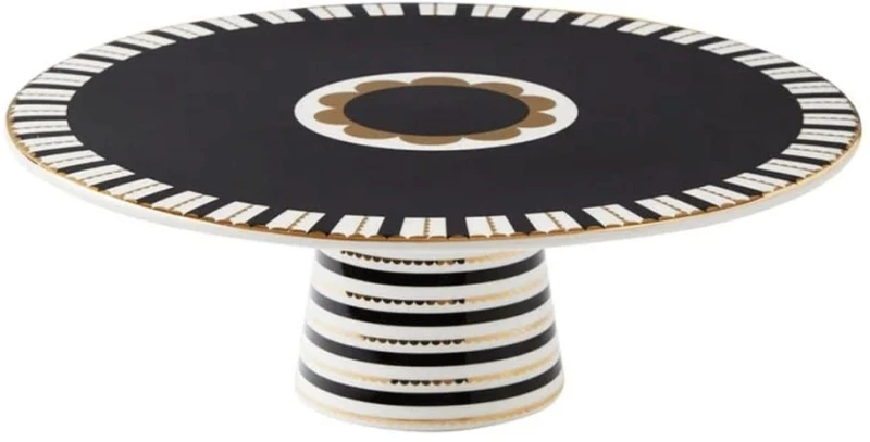 Τουρτιέρα Με Πόδι Regency Teas & C'S HV0488 28cm Black-Multi Maxwell&Williams Πορσελάνη