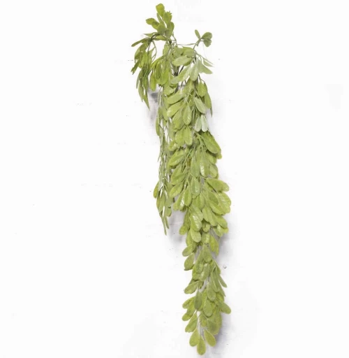 Τεχνητός Κρεμαστός Φράξος Excelsior 7491-7 90cm Green Supergreens Πολυαιθυλένιο,Ύφασμα