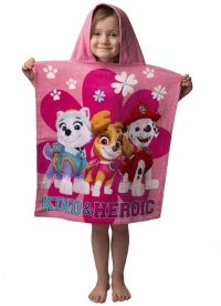 Πόντσο Βελουτέ Paw Patrol 20 Pink Viopros