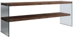 Έπιπλο Τηλεόρασης 552NOS1506 120x35x45cm Walnut