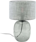 Φωτιστικό Επιτραπέζιο Melody 5987 Φ30x48cm 1xE27 15W Grey-Smoke TK Lighting