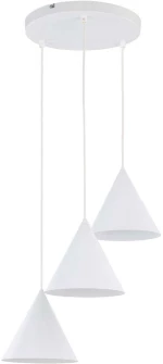 Φωτιστικό Οροφής Cono 10012 42x42x140cm 3xE27 15W White TK Lighting