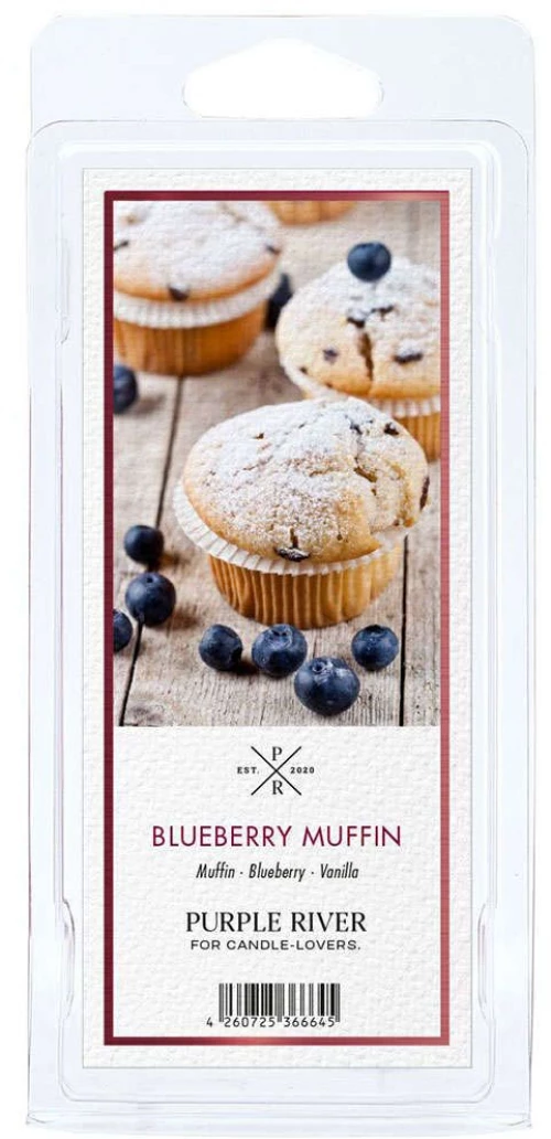 Αρωματική Μπάρα Wax Melt Blueberry Muffin A1460 50gr Multi Purple River Κερί Σόγιας