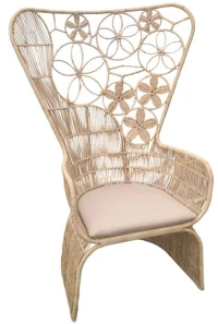 Πολυθρόνα Jake 314-000005 110x82x145cm Beige-Natural