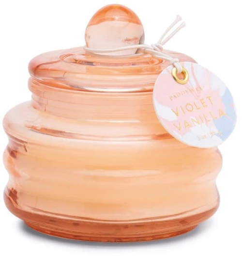 Αρωματικό Κερί Με Καπάκι Violet Vanilla 85gr Paddywax Κερί Σόγιας