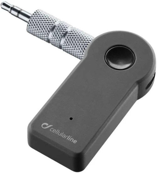 Bluetooth Δέκτης Αυτοκινήτου BTMUSICRECEIVERK AUX 3,5mm Black Cellular Line