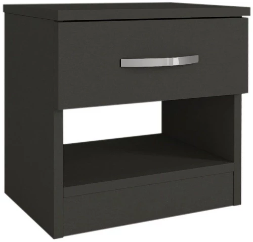 Κομοδίνο Lube 0228212 40x28,2x40cm Anthracite