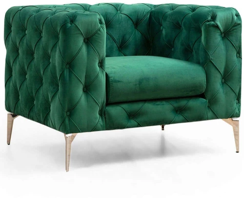 Πολυθρόνα Como 569HLN1516 108x90x70cm Green