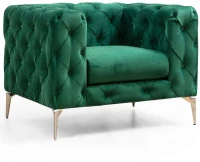 Πολυθρόνα Como 569HLN1516 108x90x70cm Green