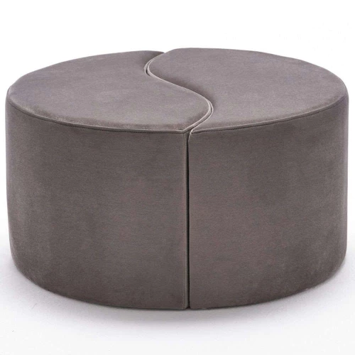Σκαμπό Alis 825BLC1612 80x80x40cm Mink