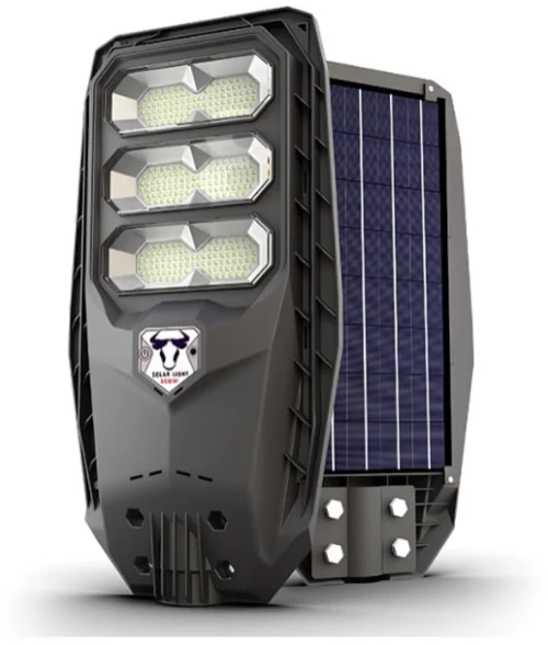 Ηλιακός Αδιάβροχος Προβολέας LED Δρόμου 300W με Πάνελ MJ-LH9300