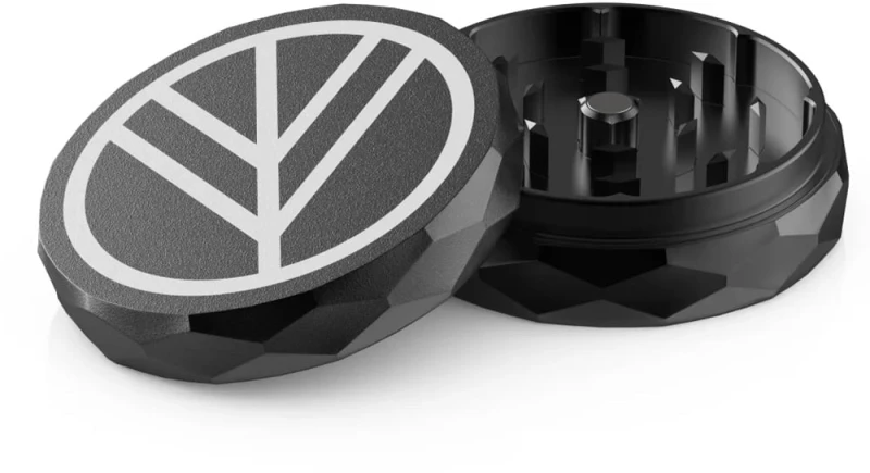 Μεταλλικό Κοφτερό Grinder 63mm Ξηρών Βοτάνων NORDDAMPF - 2 Parts