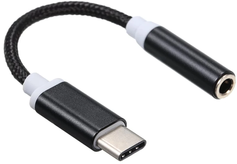 Προσαρμογέας Καλωδίου Ήχου Type-C σε Υποδοχή 3,5 mm AUX USB-C Αρσενικό σε 3,5 mm Ακουστικά Θηλυκό FOYU FO-S042T - Sound Adapter USB-C Male - 3.5 mm Female