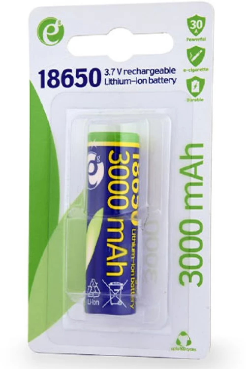 ENERGENIE E-CIGARETTE LITHIUM-ION 18650 BATTERY 10C 3000MAH