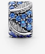 Pandora Σύμβολο με κλιπ με λυγισμένο φτερό και pavé 792552C01