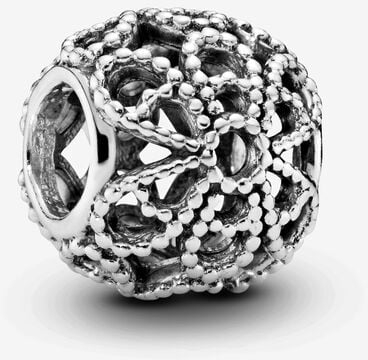 Σύμβολο Pandora με μακραμέ τριαντάφυλλο 791282