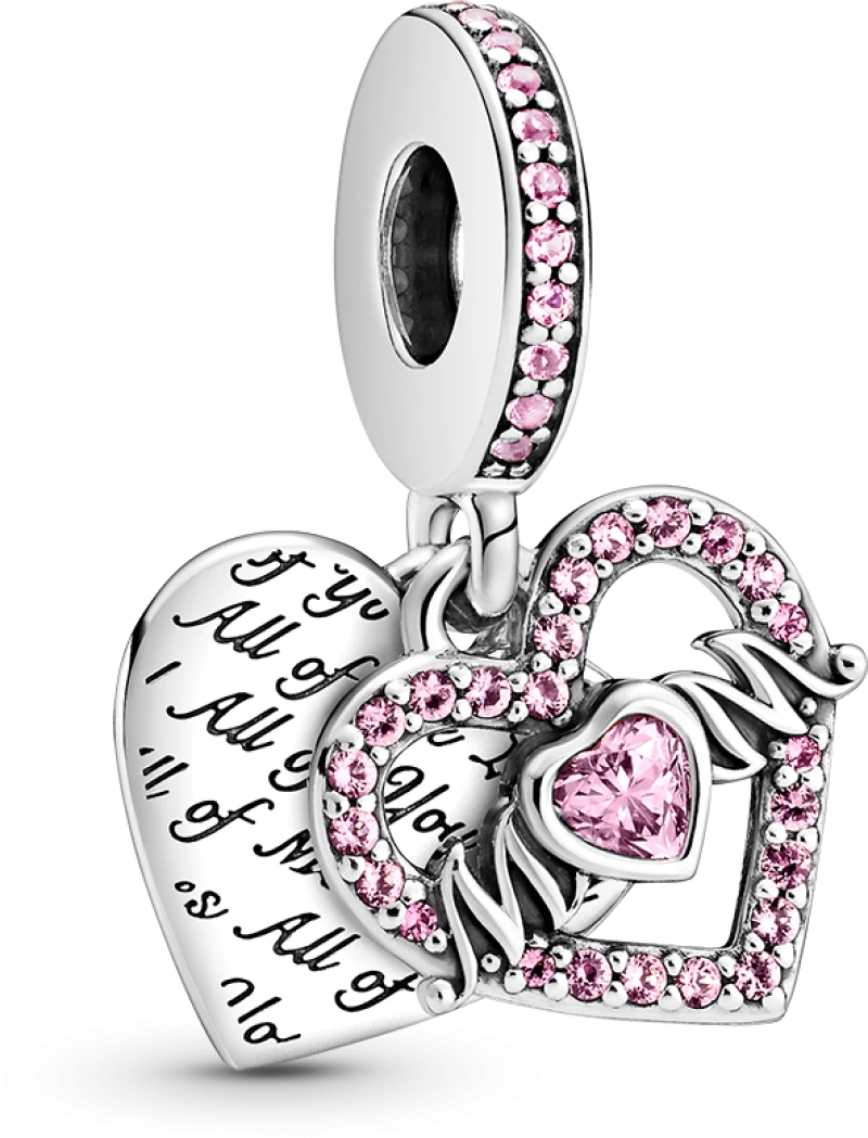 Σύμβολο Pandora με καρδιά και τη λέξη Mum 799402C01