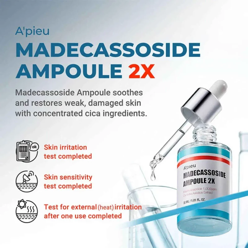 A'pieu Madecassoside Ampoule 2X 30ml