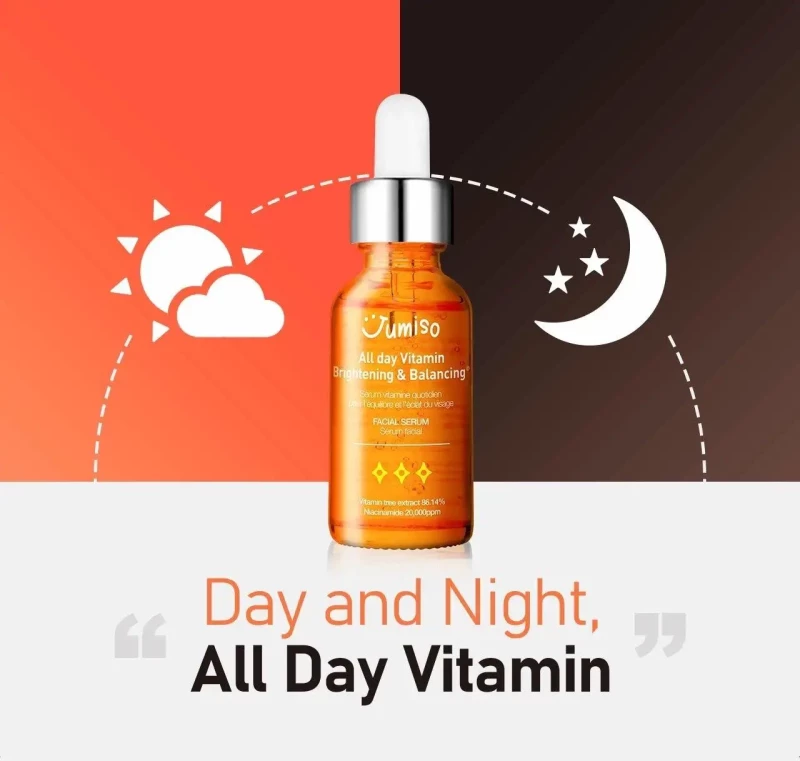 Jumiso All Day Vitamin Brightening & Balancing Facial Serum 30ml