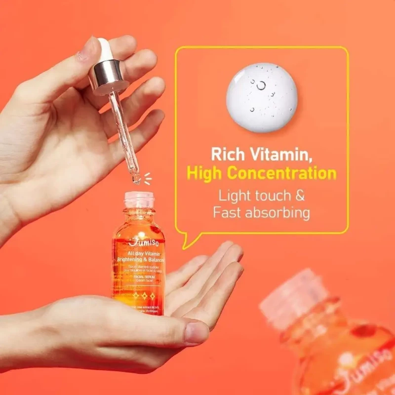 Jumiso All Day Vitamin Brightening & Balancing Facial Serum 30ml