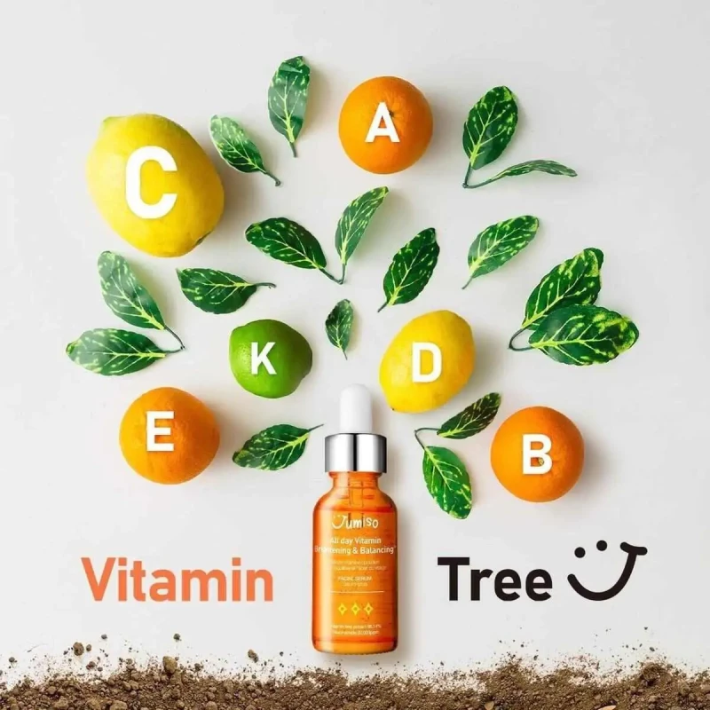 Jumiso All Day Vitamin Brightening & Balancing Facial Serum 30ml
