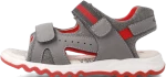 GARVALIN SANDALIA VELCROS 222652-B1  MAT GRIS