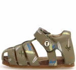 FALCOTTO ALBY CALF 1500736920B04 SANDAL BOYS FIRST STEP SUMMER VIBES STONE