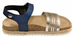 YOSHINO SANDALS 1571-C15  SILVER/BLUE