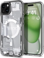 Spigen Ultra Hybrid MagSafe - Case for iPhone 15 Plus (Zero One White)