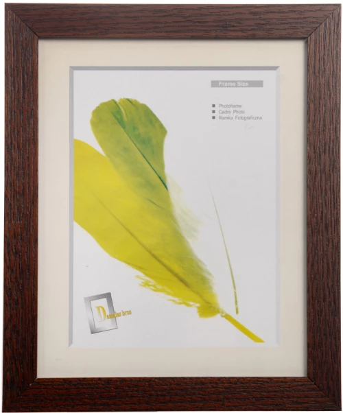 Κορνίζα ξύλινη για φωτογραφίες μεγέθους 30x40 σε  σκούρο Καφέ χρώμα QE2055BUR 30x40 | 10.8063