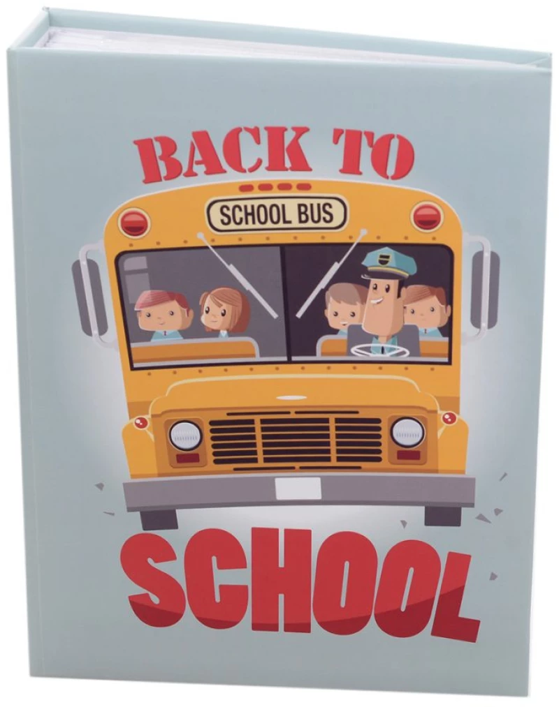 Άλμπουμ ’Back to school ‘ με θήκες 200 φωτογραφιών 10x15 10.3017