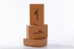 Σετ 2 Tουβλάκια Γιόγκα Φελλού Yoga Blocks Niyamas Cork 2pcs