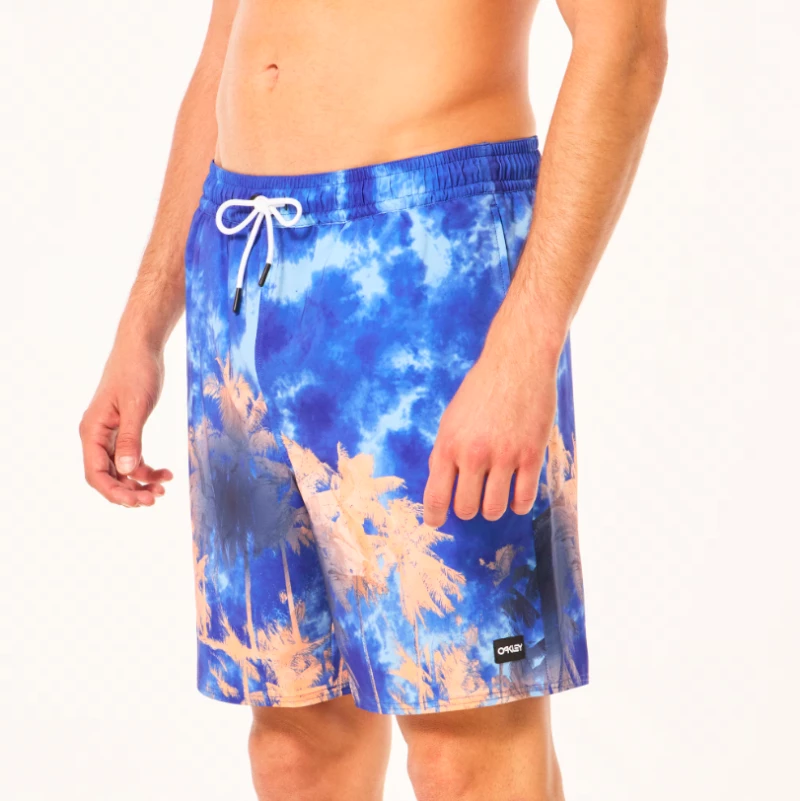 OAKLEY FOA405399 9YR CANARY PALMS RC 18'' BEACHSHORT Ανδρικό Μαγιώ Μπλε