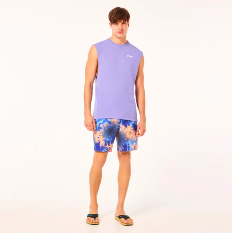 OAKLEY FOA405399 9YR CANARY PALMS RC 18'' BEACHSHORT Ανδρικό Μαγιώ Μπλε