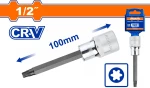WADFOW Καρυδάκι TORX 1/2" T45Χ100mm (WSC5216)