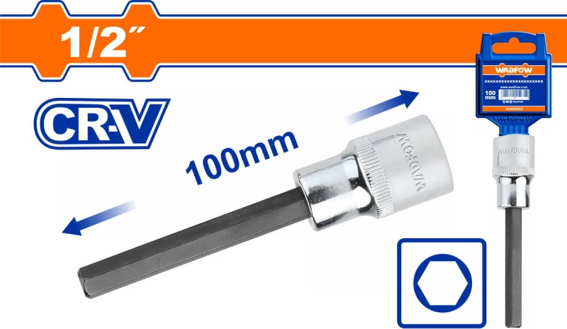 WADFOW Καρυδάκι άλλεν 1/2" 17Χ100mm (WSC5209)